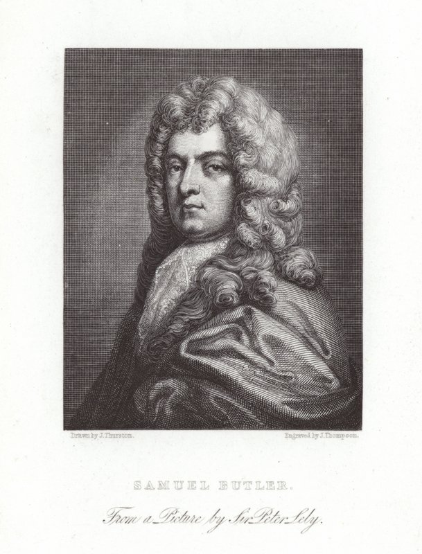 Samuel Butler by Peter Lely