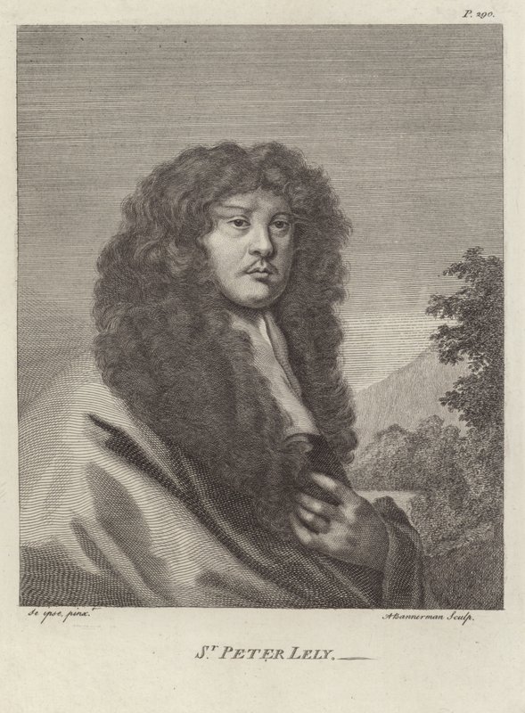Sir Peter Lely, Dutch portrait painter born Pieter van der Faes by Peter Lely