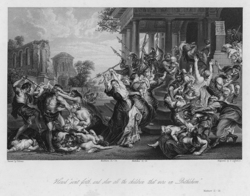 The Massacre of the Innocents, Matthew II by Peter Paul (after) Rubens