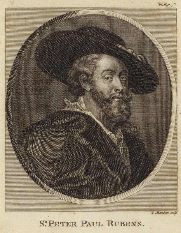 Portrait of Peter Paul Rubens by Peter Paul Rubens