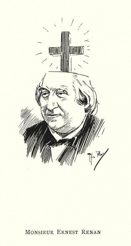 Monsieur Ernest Renan by Phil May