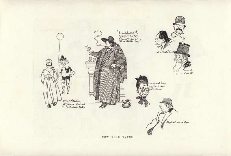 New York Types by Phil May