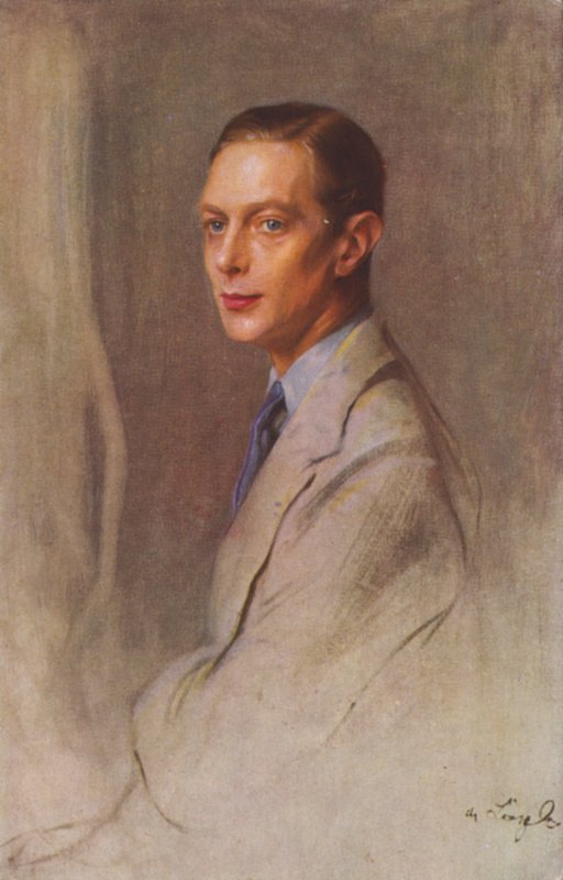 Duke of York, later King George VI by Philip Alexius de (after) Laszlo