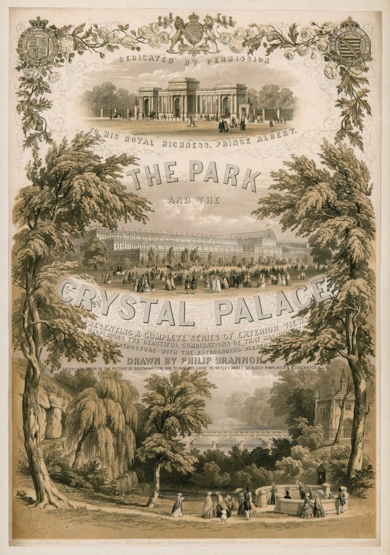 The Park and the Crystal Palace by Philip Brannon