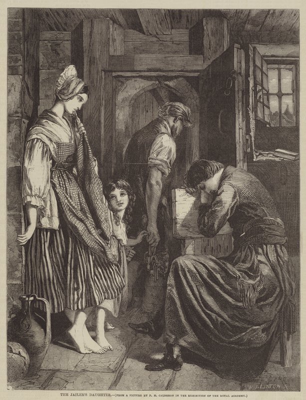 The Jailer’s Daughter by Philip Hermogenes Calderon