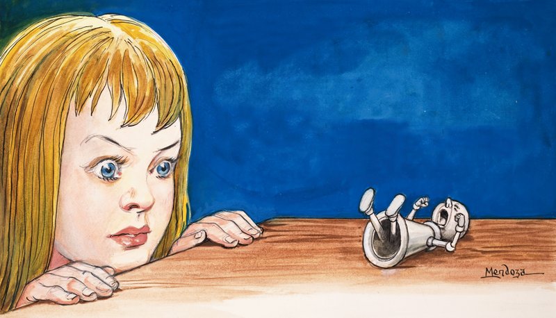 Alice through the Looking Glass by Philip Mendoza