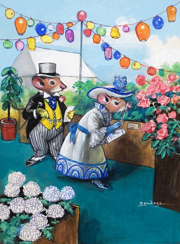 The Town Mouse and the Country Mouse by Philip Mendoza