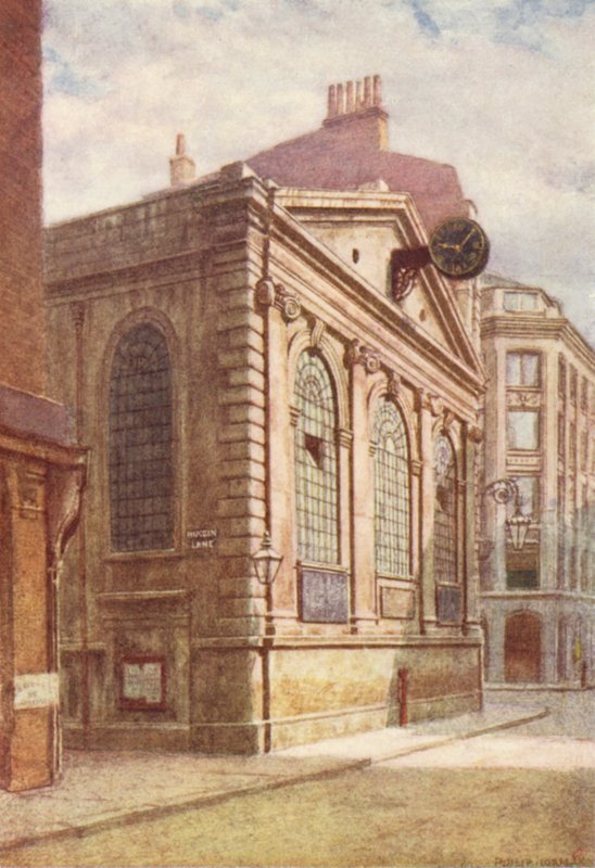 Church of St Michael, Wood Street, 1896 by Philip Norman