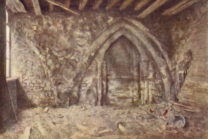 Medieval Arches, Ireland Yard, Blackfriars, 1900 by Philip Norman