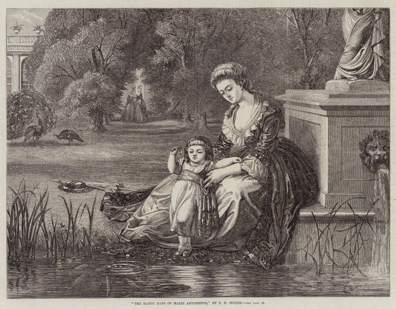 The Happy Days of Marie Antoinette by Philip Richard Morris