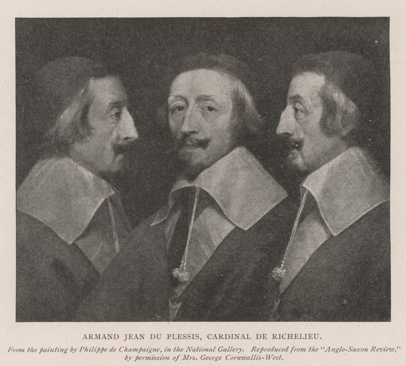 Armand Jean du Plessis, Cardinal de Richelieu by Philippe de Champaigne