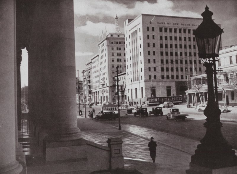 A View of North Terrace, Adelaide, South Australia by Photographer Australian