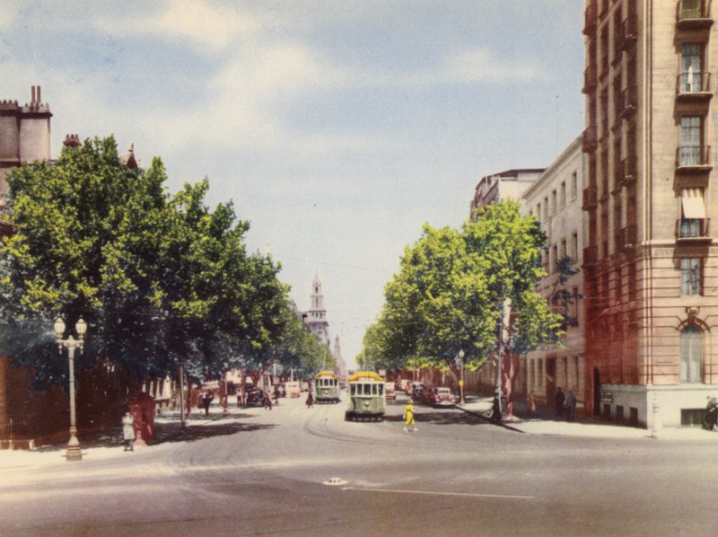 Collins Street, Melbourne by Photographer Australian