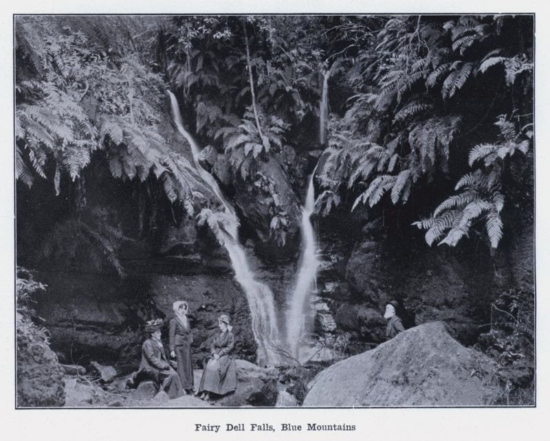 Fairy Dell Falls, Blue Mountains by Photographer Australian