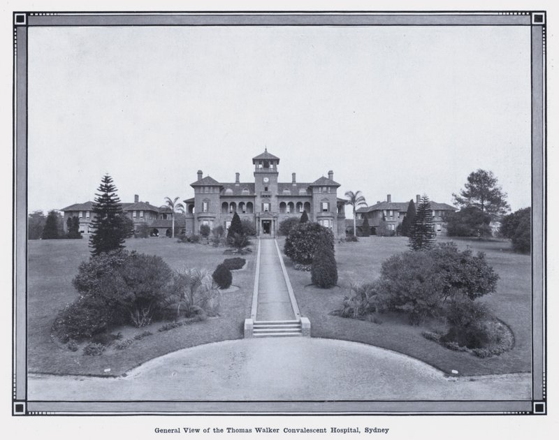 General View of the Thomas Walker Convalescent Hospital, Sydney by Photographer Australian