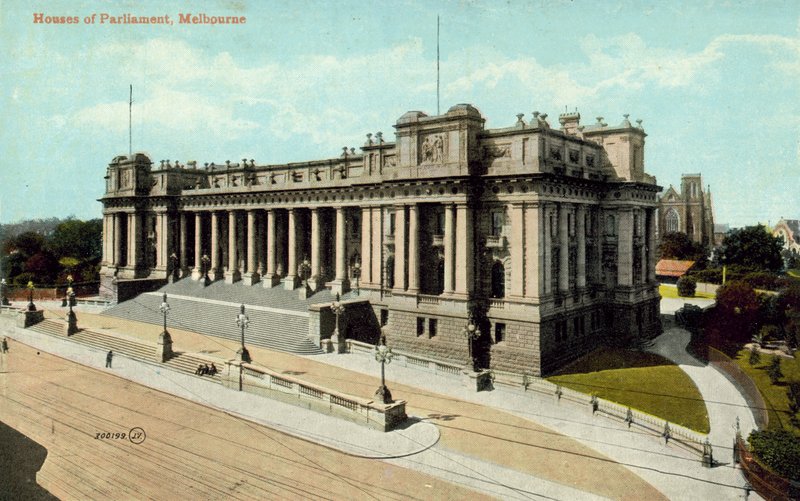 Houses of Parliament, Melbourne by Photographer Australian