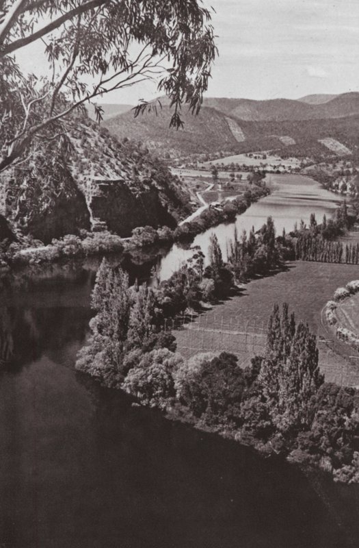 River Derwent near New Norfolk, Tasmania by Photographer Australian
