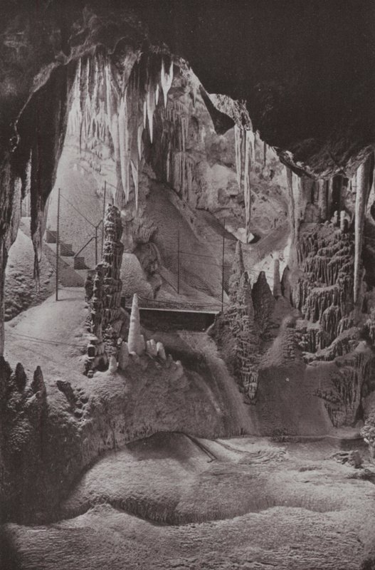 Scene in the Famous Jenolan Caves, New South Wales by Photographer Australian