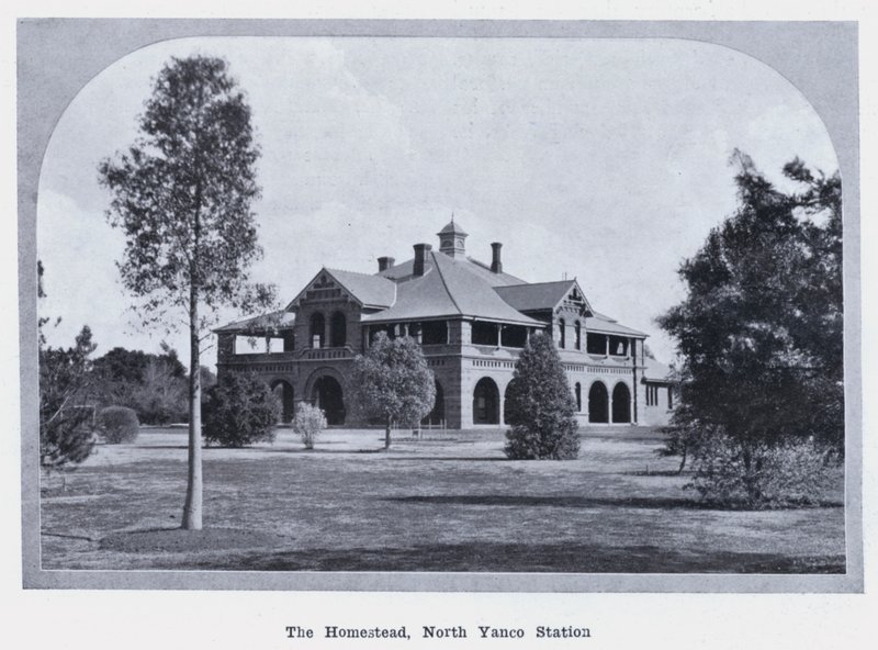 The Homestead, North Yanco Station by Photographer Australian