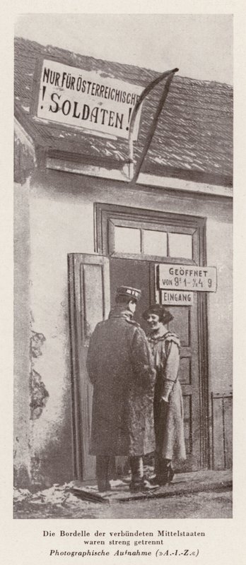 Brothel restricted to Austrian soldiers by Photographer Austrian