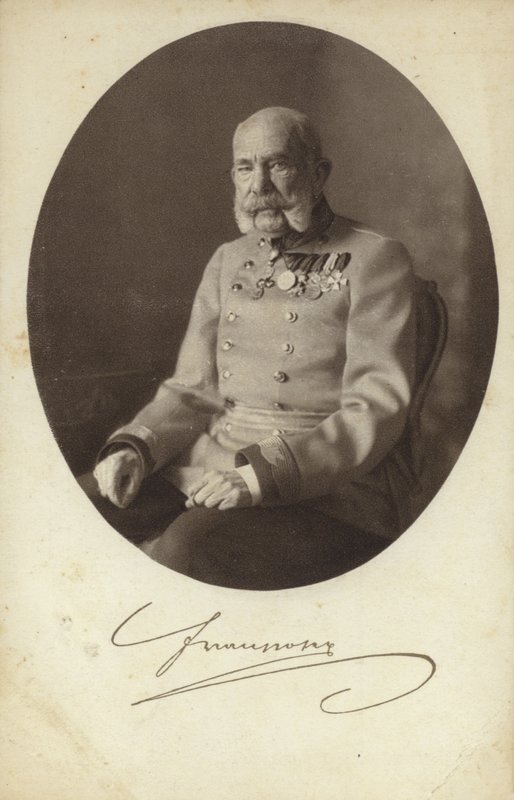 Emperor Franz Joseph I of Austria by Photographer Austrian