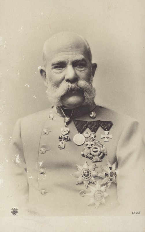 Franz Joseph I by Photographer Austrian