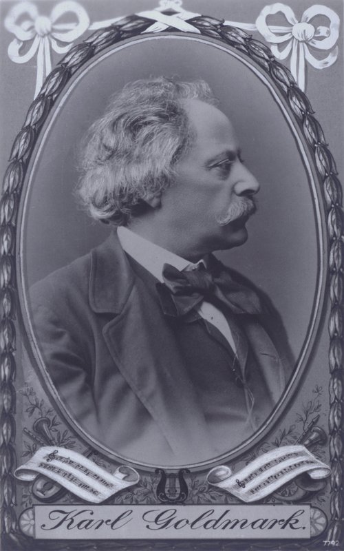 Karl Goldmark, Hungarian Composer by Photographer Austrian