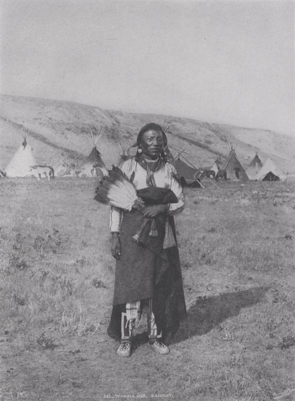 Winnipeg Jack, Blackfoot by Photographer Canadian