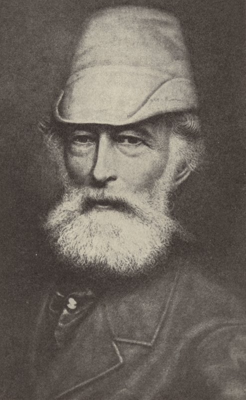 Alfred Krupp, German industrialist who founded the Krupp Works at Essen by Photographer German