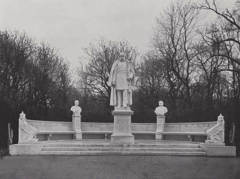 Denkmal In Der Sieges-Allee, Wilhelm Der Grosse by Photographer German