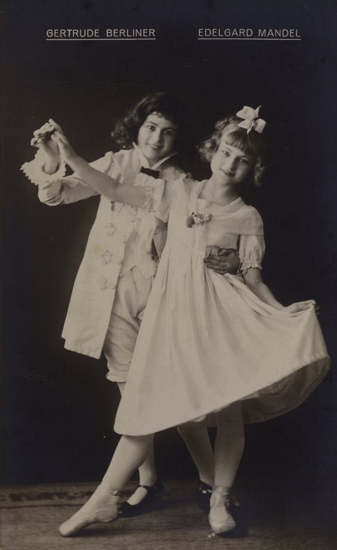 Gertrude Berliner and Edelgard Mandel, German actresses by Photographer German