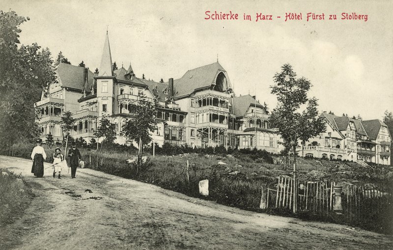 Hotel Furst zu Stolberg, Schierke, Harz Mountains, Germany by Photographer German