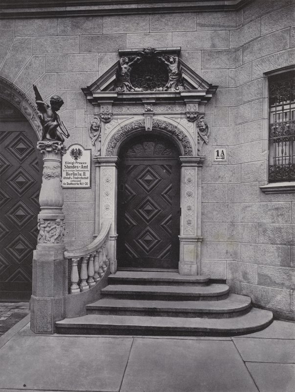 Portal of the Berlin I and II Registry Office by Photographer German