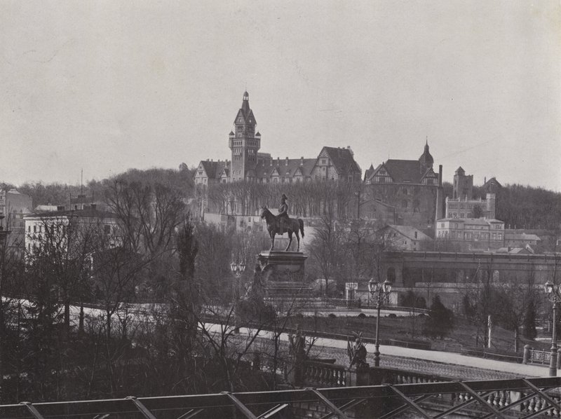 Potsdam, War School and Monument to Emperor Wilhelm the Great by Photographer German