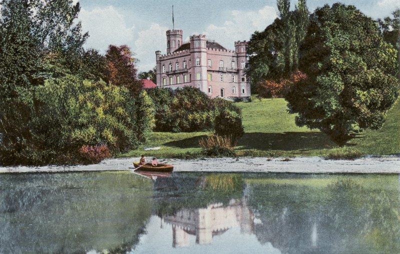Berg Castle at Lake Starnberg by Photographer German