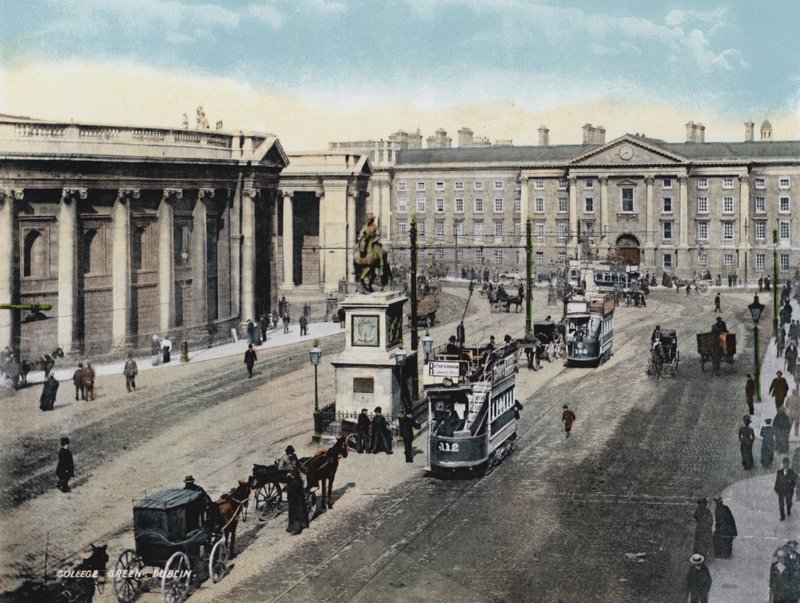 College Green, Dublin by Photographer Irish