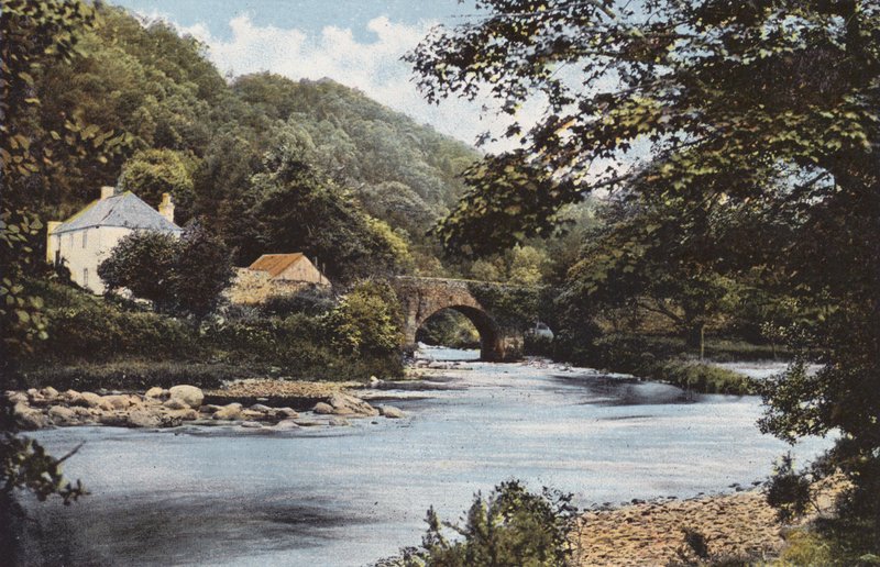 Ireland: The Meeting of the Waters, In the Vale of Ovoca, County Wicklow by Photographer Irish