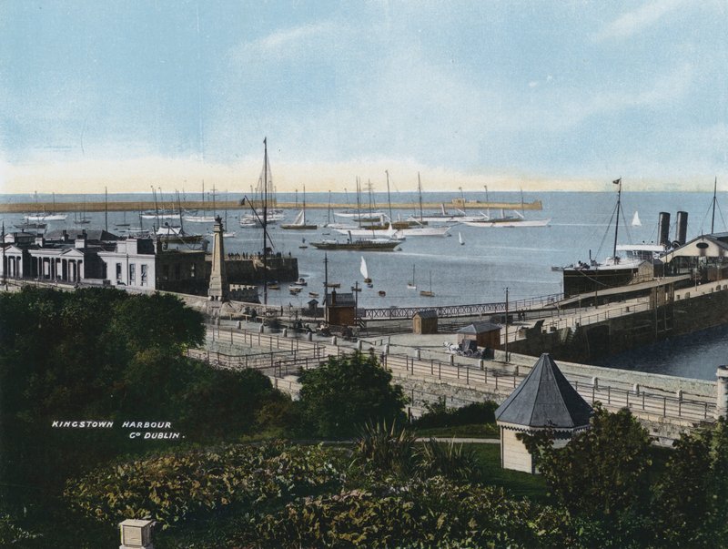 Kingstown Harbour, Co Dublin by Photographer Irish
