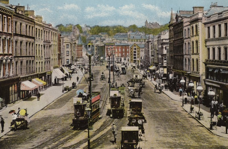 Southern Ireland: Patrick Street, Cork by Photographer Irish