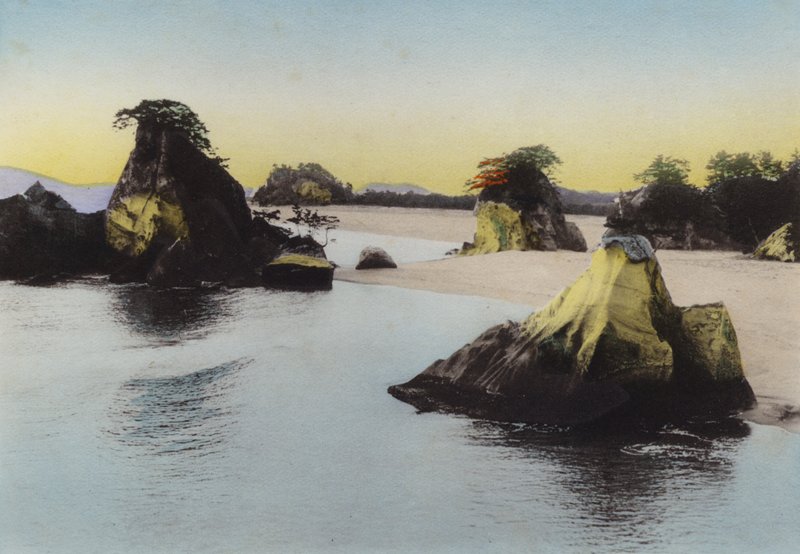 Japan, c.1912: Matsushima, in Inland Sea, one of three noted scenes of Japan by Photographer Japanese