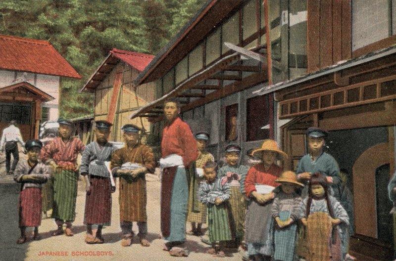 Japanese Schoolboys by Photographer Japanese