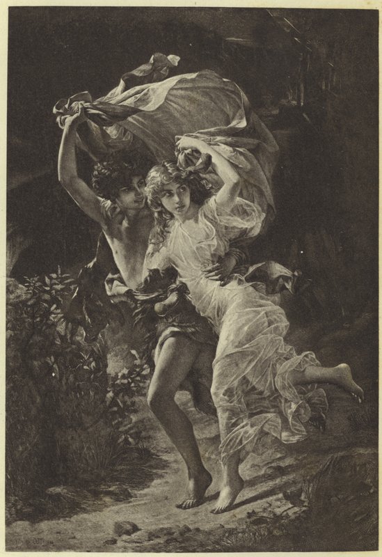 The Storm by Pierre Auguste Cot