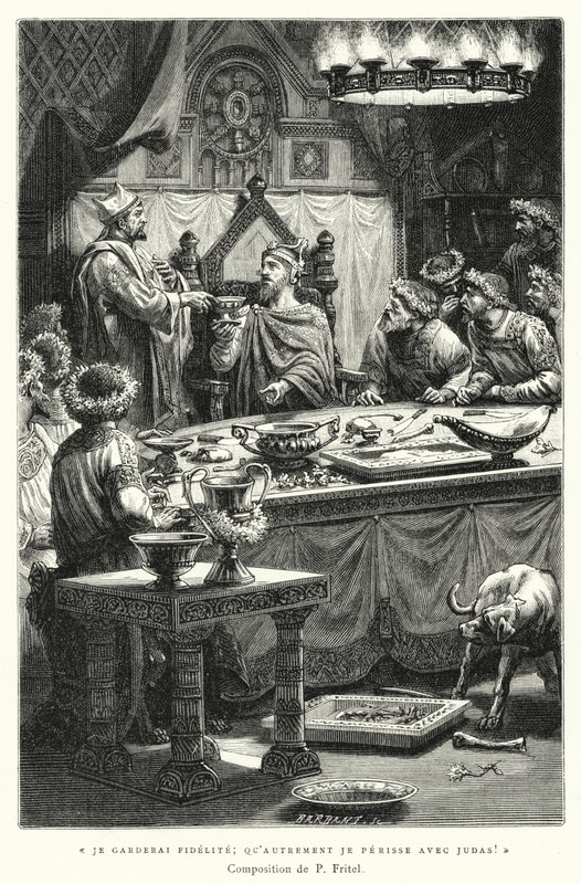 I Will Keep Faith, Or Else Perish With Judas! by Pierre Fritel