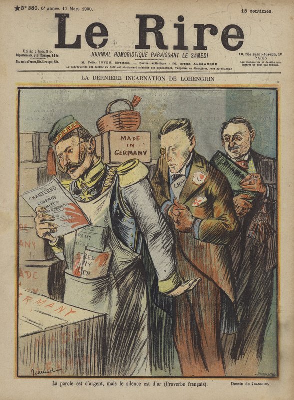 Illustration for Le Rire by Pierre Georges Jeanniot