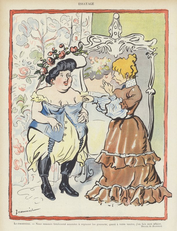 Illustration for Le Rire by Pierre Georges Jeanniot