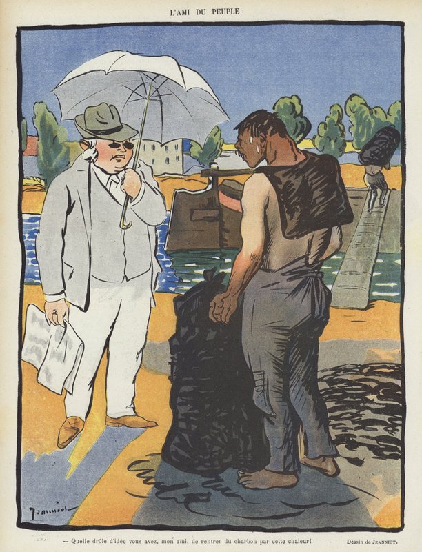 Illustration for Le Rire by Pierre Georges Jeanniot
