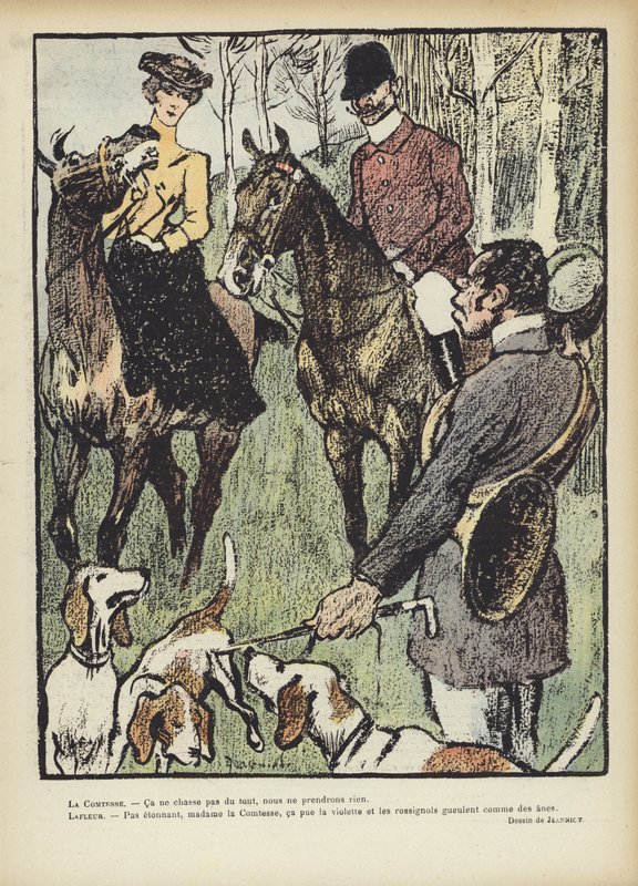 Illustration for Le Rire by Pierre Georges Jeanniot