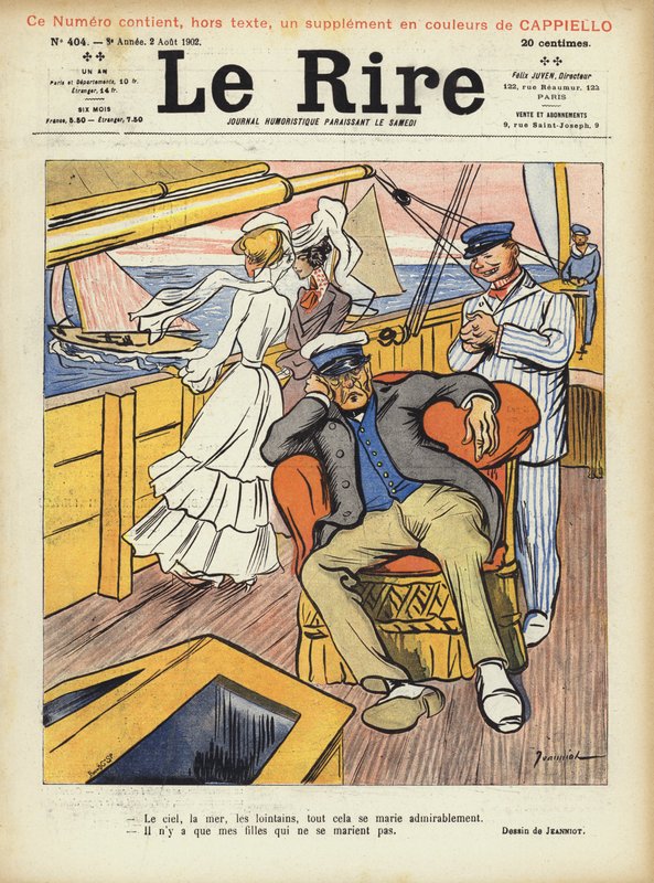 Illustration for Le Rire by Pierre Georges Jeanniot