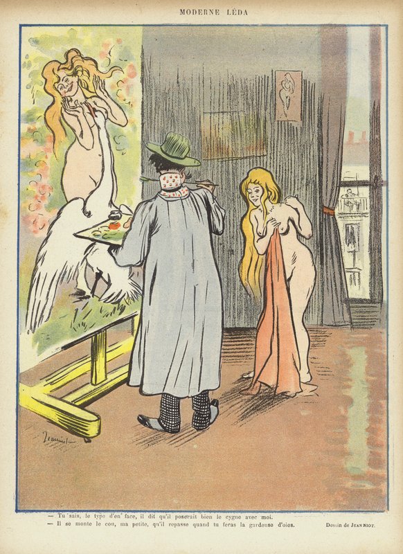 Illustration for Le Rire by Pierre Georges Jeanniot