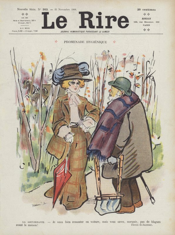 Illustration for Le Rire by Pierre Georges Jeanniot